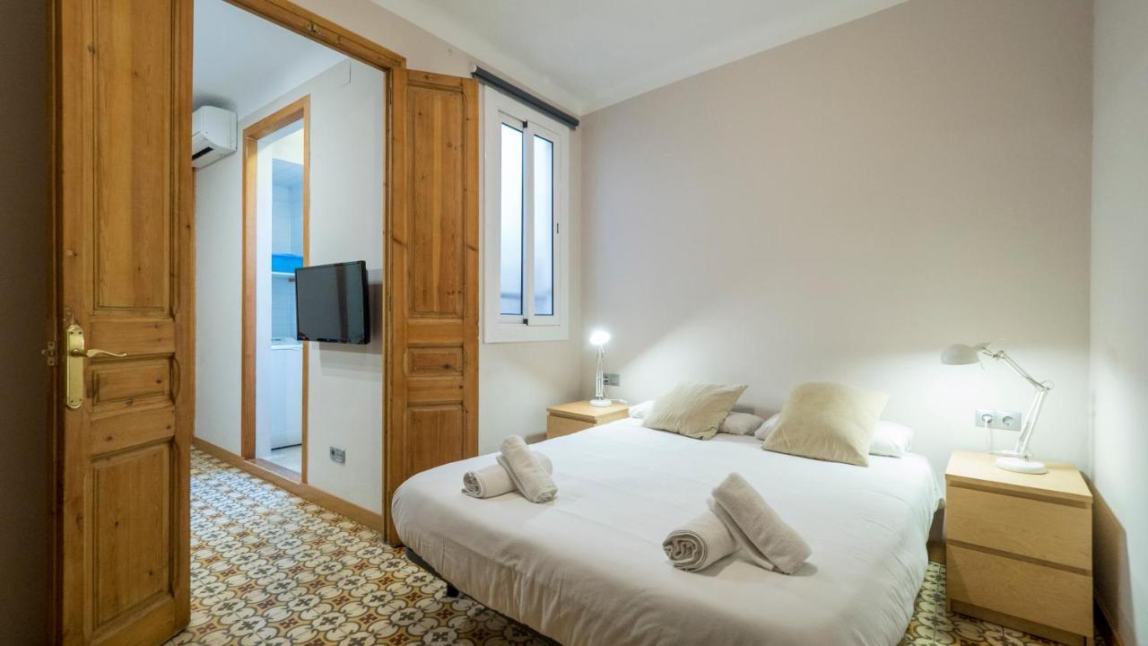 Acogedor apartamento de 2 dormitorios Barcelona Exterior foto