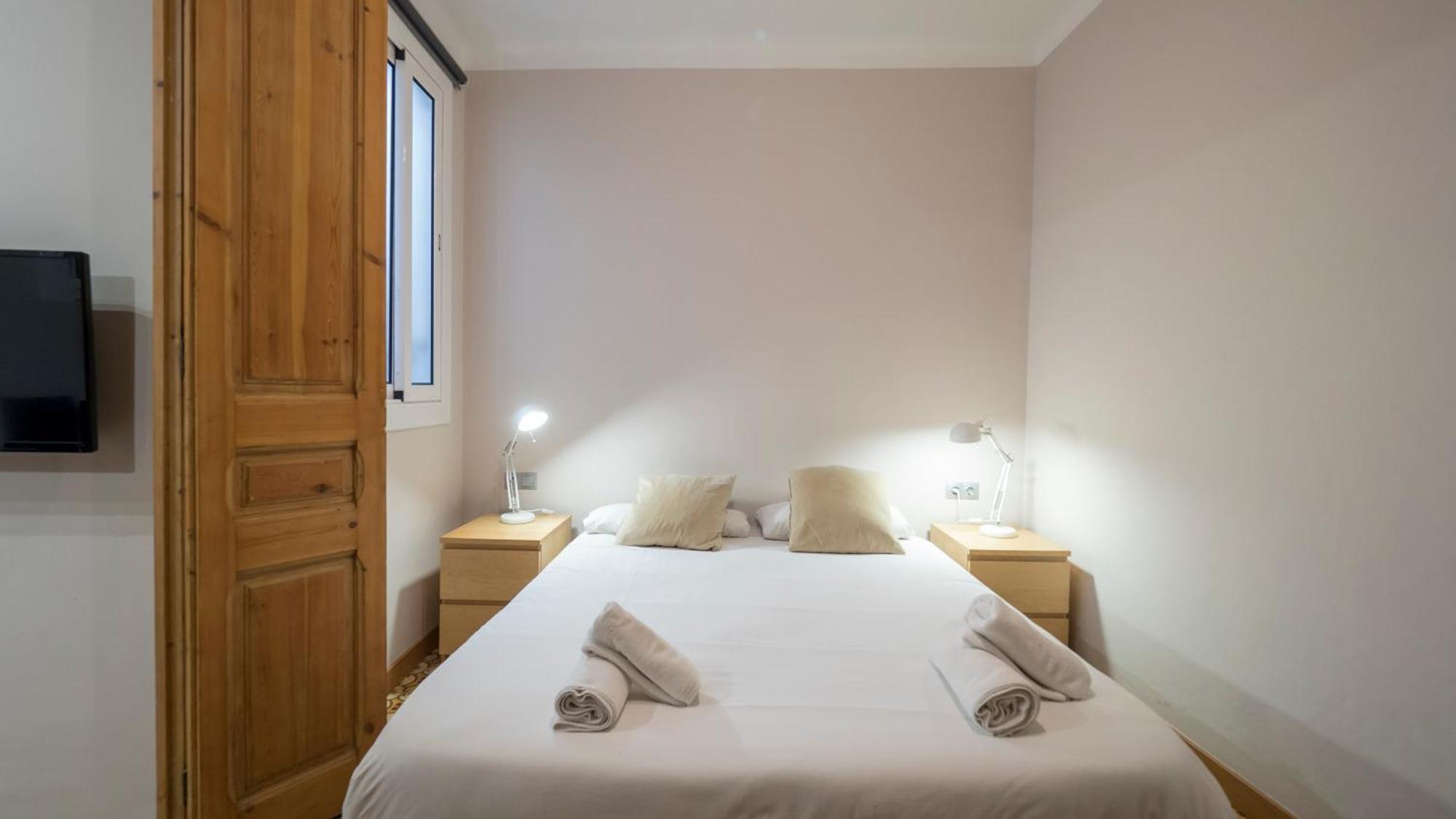 Acogedor apartamento de 2 dormitorios Barcelona Exterior foto